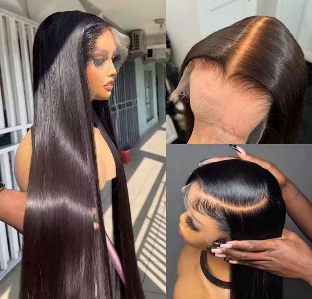 Perruque Lace Front HD en Cheveux Naturels