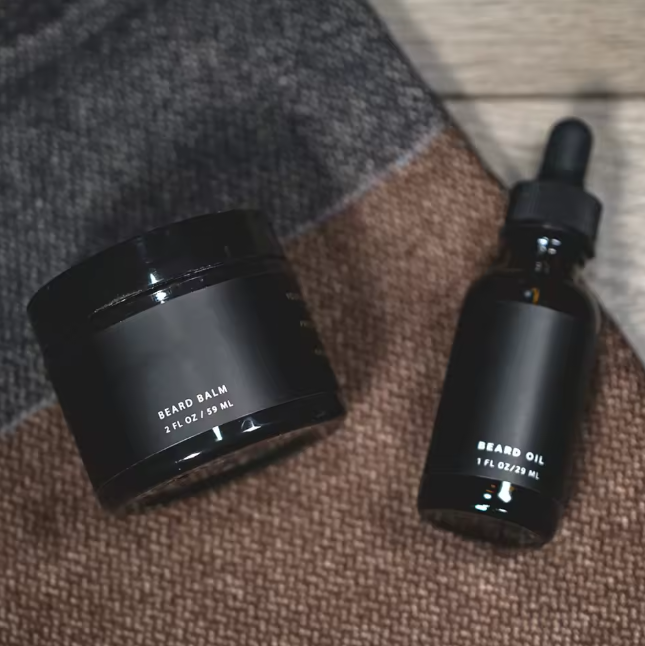 Huile & Baume pour Barbe – Spécial Hommes Noirs