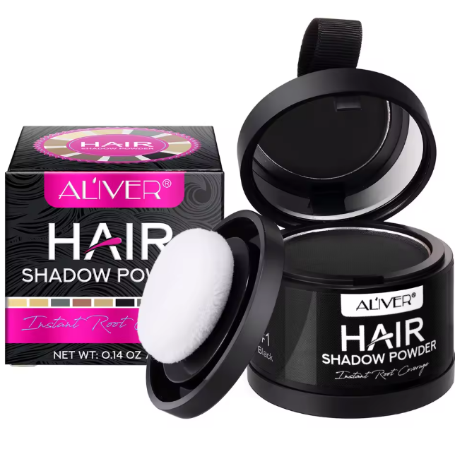 Poudre Correctrice pour Cheveux - Effet Naturel & Longue Tenue